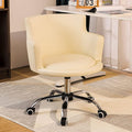 Comfortable Swivel Chair Swivel Office Chair, Ergonomic Computer Desk Chair, Height Adjustable Executive Task Chairs for Home Office Bedroom Adjust Rolling Chair